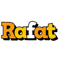 Rafat cartoon logo