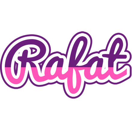 Rafat cheerful logo