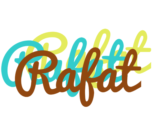 Rafat cupcake logo