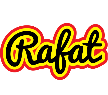 Rafat flaming logo