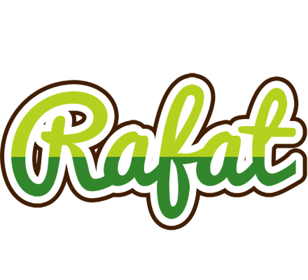 Rafat golfing logo
