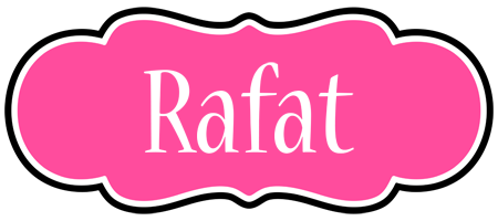 Rafat invitation logo