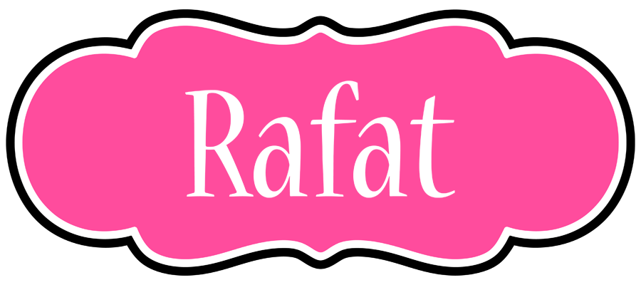 Rafat invitation logo