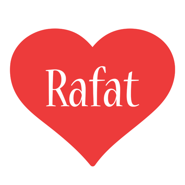 Rafat love logo