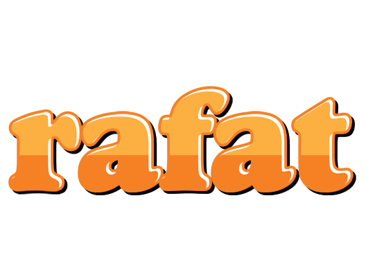 Rafat orange logo