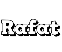 Rafat snowing logo