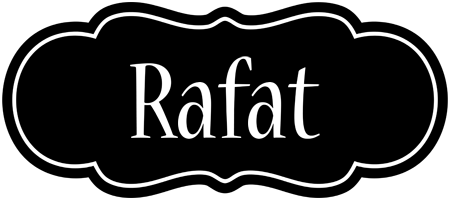 Rafat welcome logo