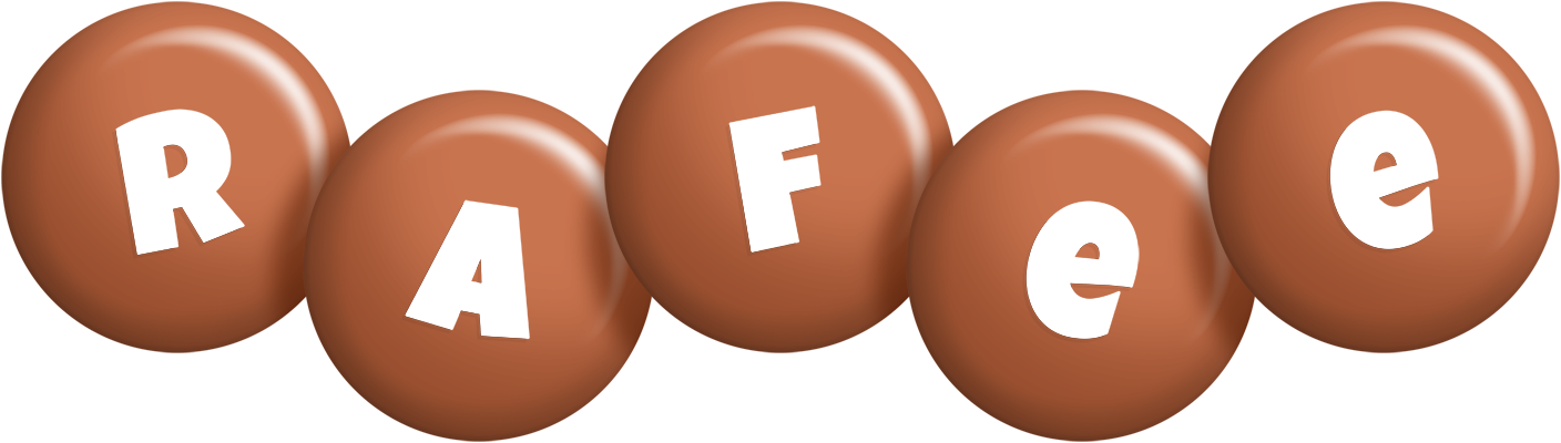 Rafee candy-brown logo