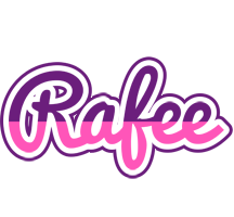 Rafee cheerful logo