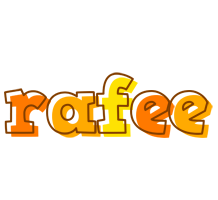 Rafee desert logo