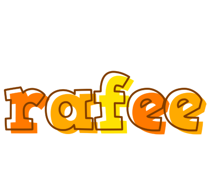 Rafee desert logo