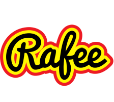 Rafee flaming logo