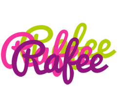 Rafee flowers logo