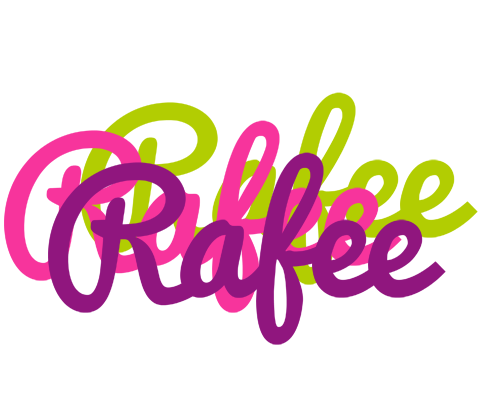 Rafee flowers logo