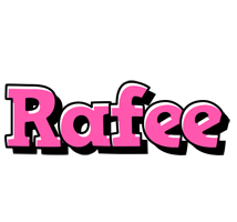 Rafee girlish logo