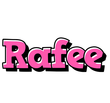 Rafee girlish logo
