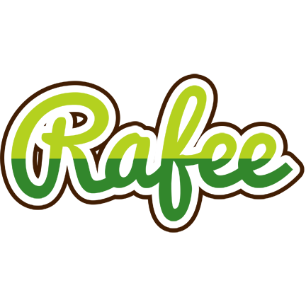 Rafee golfing logo