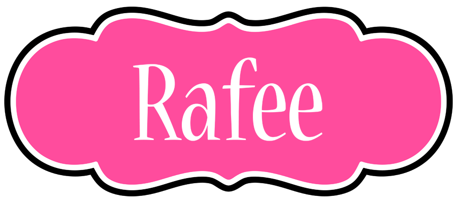 Rafee invitation logo