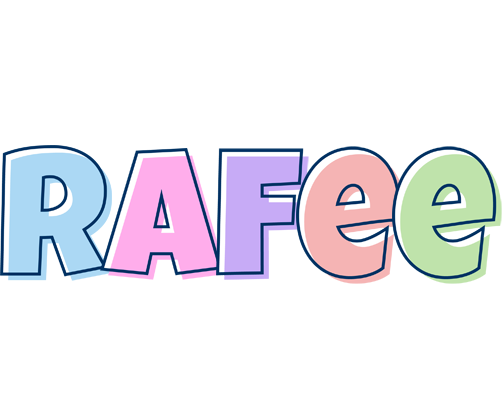 Rafee pastel logo