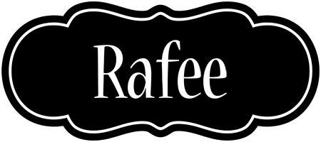 Rafee welcome logo