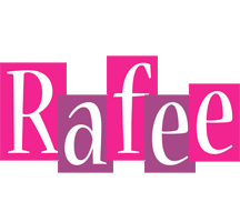 Rafee whine logo