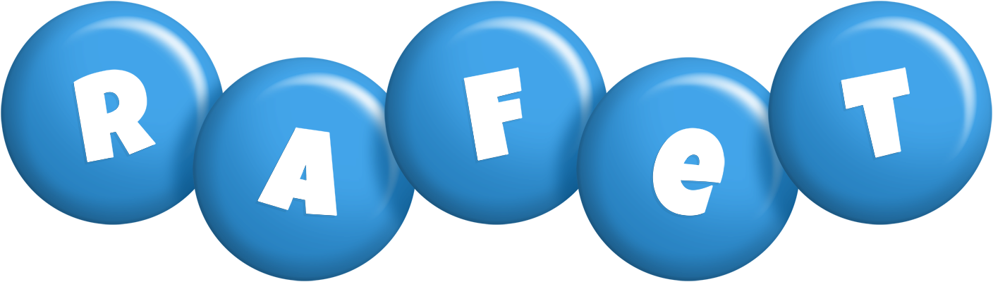 Rafet candy-blue logo