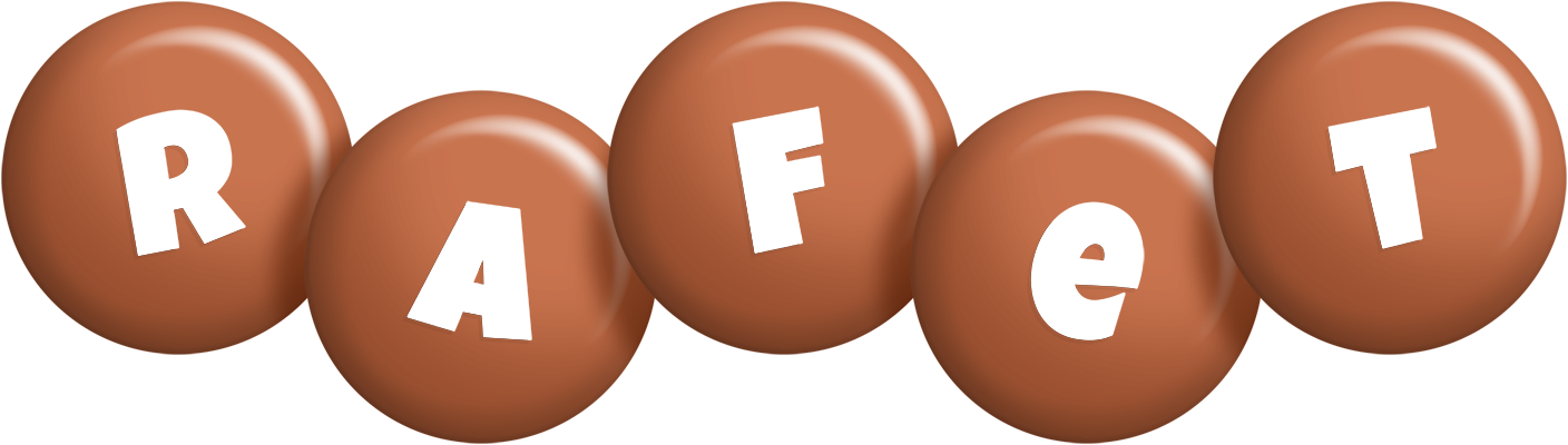 Rafet candy-brown logo