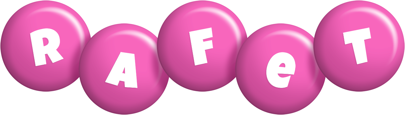 Rafet candy-pink logo