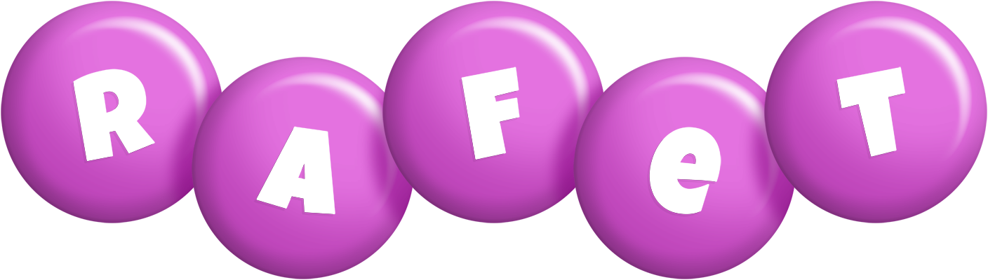 Rafet candy-purple logo