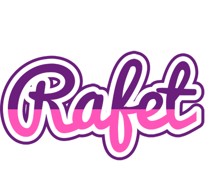 Rafet cheerful logo