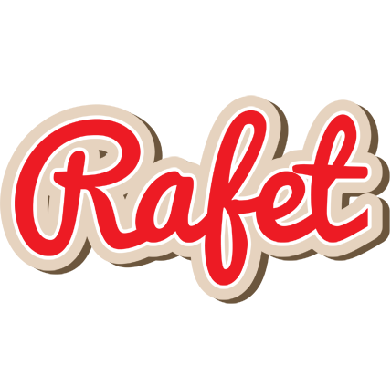 Rafet chocolate logo
