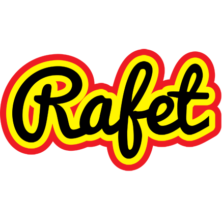 Rafet flaming logo