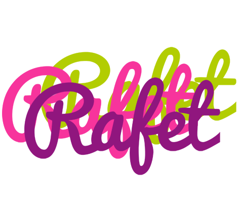 Rafet flowers logo