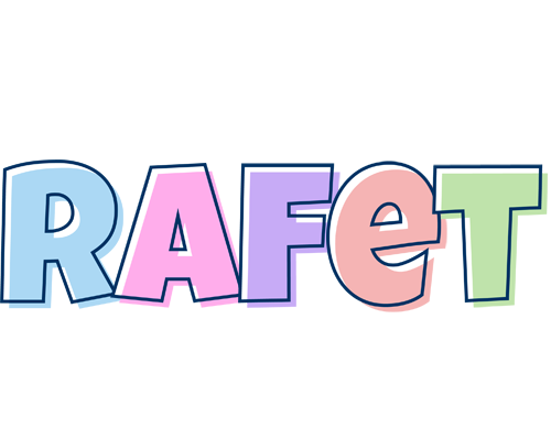 Rafet pastel logo