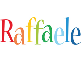 Raffaele birthday logo