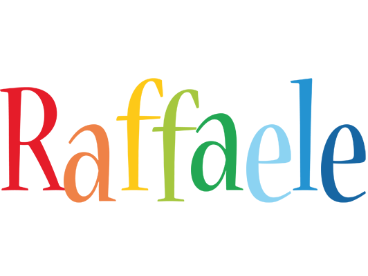 Raffaele birthday logo
