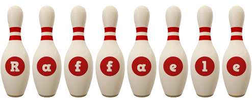 Raffaele bowling-pin logo