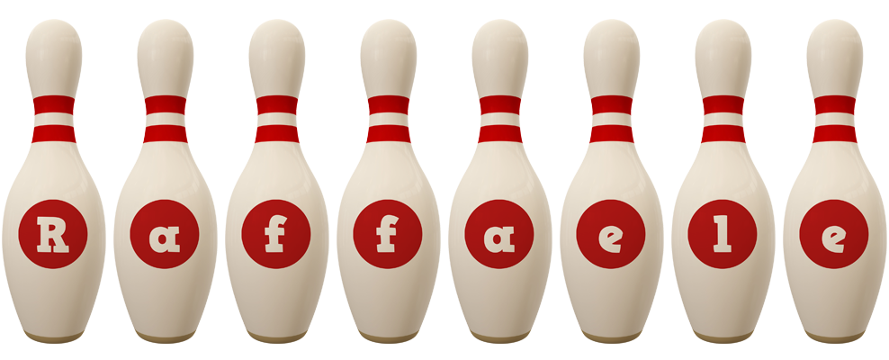 Raffaele bowling-pin logo