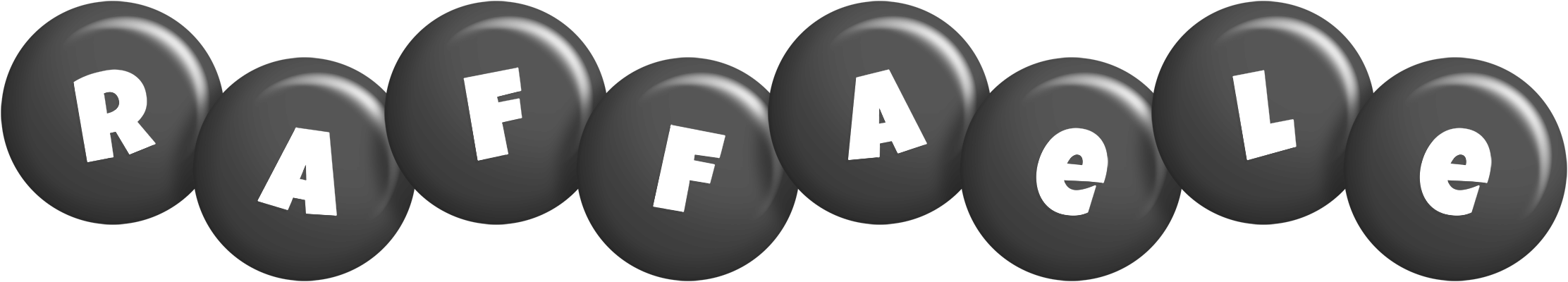 Raffaele candy-black logo