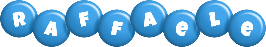 Raffaele candy-blue logo