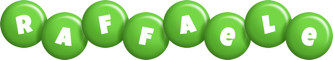 Raffaele candy-green logo