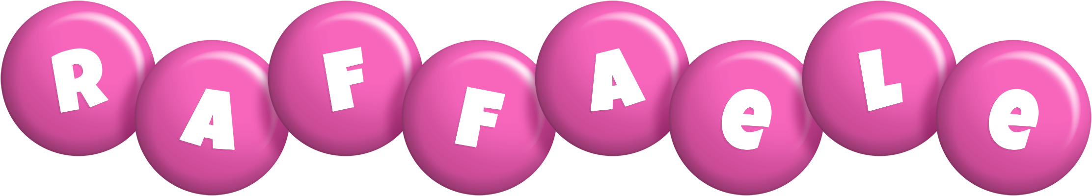 Raffaele candy-pink logo