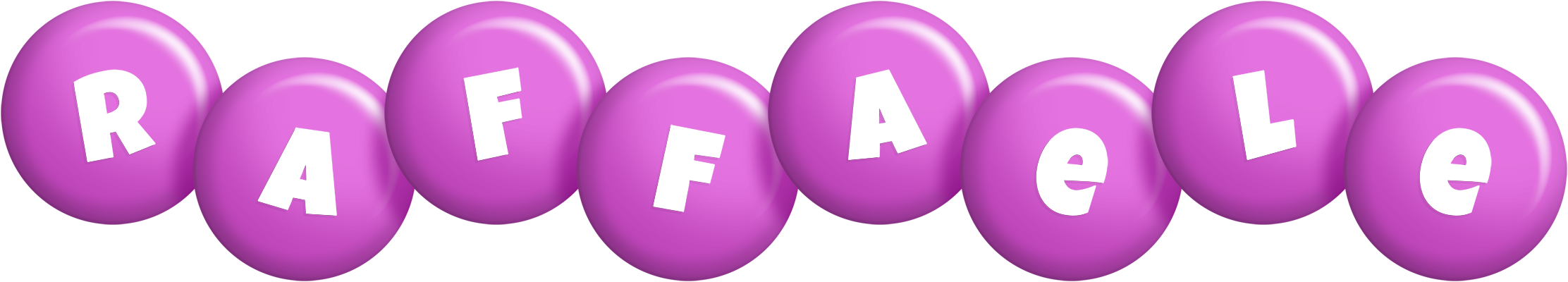 Raffaele candy-purple logo