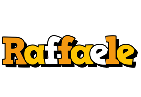 Raffaele cartoon logo