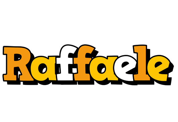 Raffaele cartoon logo