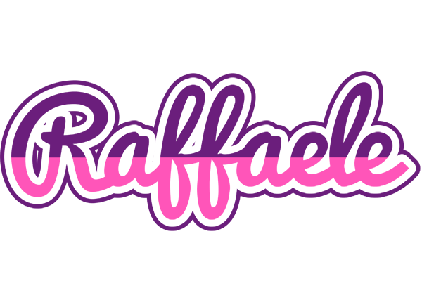 Raffaele cheerful logo
