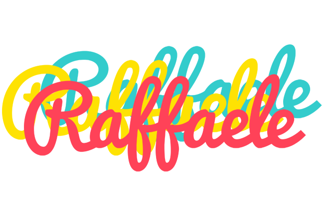 Raffaele disco logo