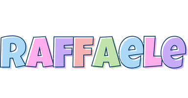 Raffaele pastel logo