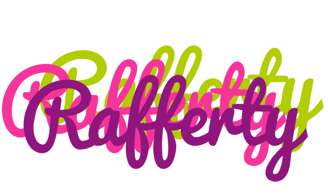 Rafferty flowers logo