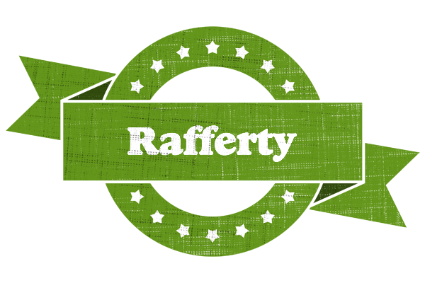 Rafferty natural logo
